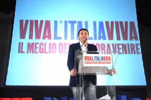 Conferenza stampa Matteo Renzi dopo risultati primarie PD